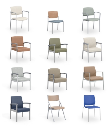multiple metal seating product offerings provided by Stance 